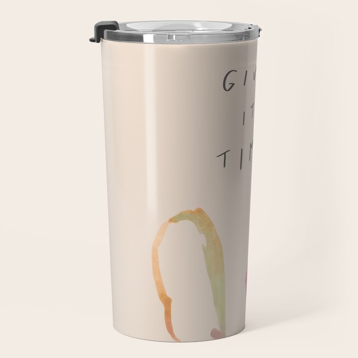 "Give It Time" Travel Mug Gallery Image 3