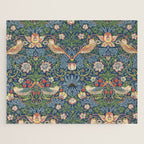 Strawberry Thief - Vintage William Morris Bird Pattern Jigsaw Puzzle Gallery Image 1