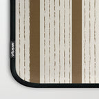 Lines IV (Cream & Chocolate) Laptop Sleeve Gallery Image 3