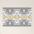Aztec Stripes Welcome Mat Gallery Image 1