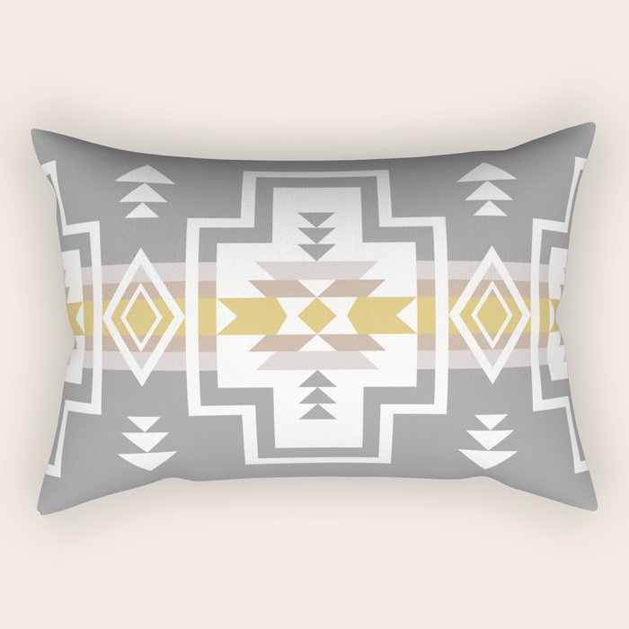 Aztec Stripes Rectangular Pillow Gallery Image 2