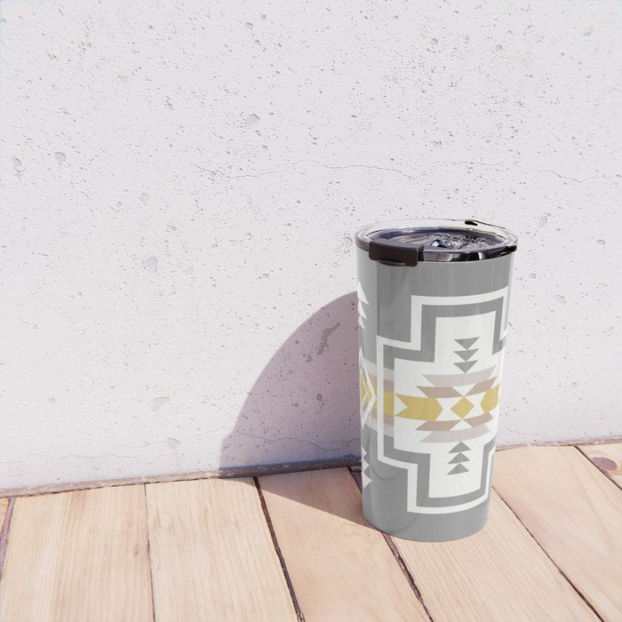 Aztec Stripes Travel Mug Gallery Image 4