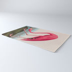American Flamingo Birds of America Audubon Illustration Bird Lovers Gift Rug Gallery Image 3