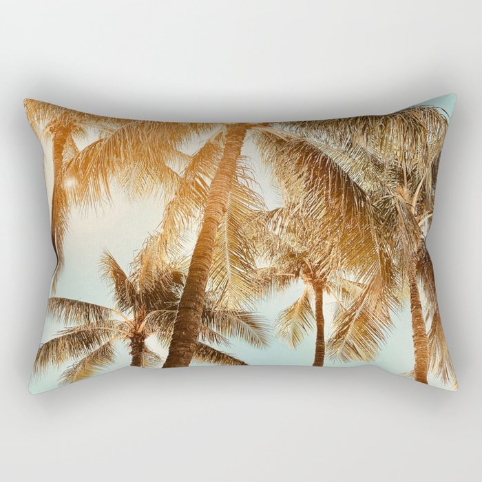 Surfrider palms Rectangular Pillow Gallery Image 2