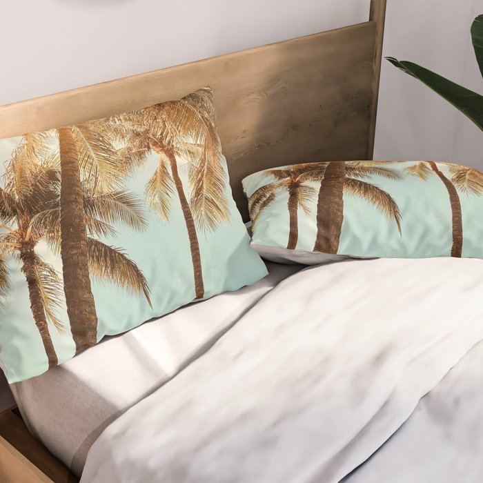Surfrider palms Pillow Sham Gallery Image 2