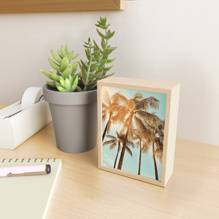 Surfrider palms Mini Art Print Gallery Image 2