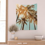 Surfrider palms Wall Tapestry Gallery Image 2