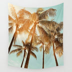 Surfrider palms Wall Tapestry Gallery Image 4