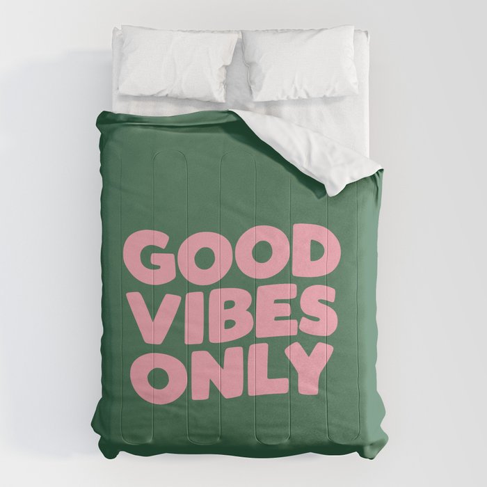 Good Vibes Only Comforter Gallery Image 6