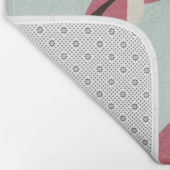 FAUNA / Flamingo Bath Mat Gallery Image 2