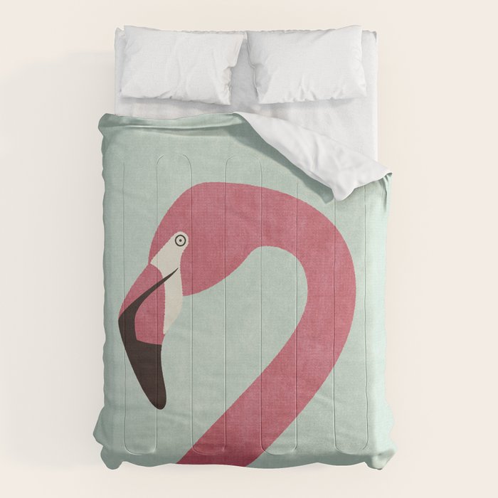 FAUNA / Flamingo Comforter Gallery Image 6