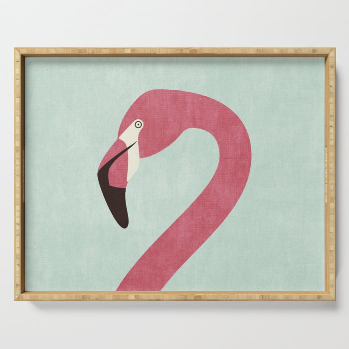 FAUNA / Flamingo Serving Tray Gallery Image 1