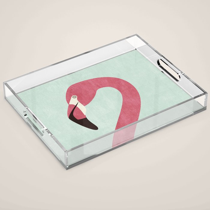 FAUNA / Flamingo Acrylic Tray Gallery Image 1