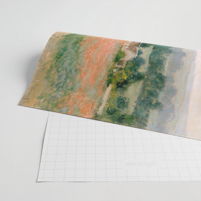 Haystack at Giverny by Claude Monet Wrapping Paper Gallery Image 2