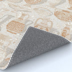 Antique pottery warm neutral Rug Gallery Image 4