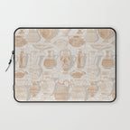Antique pottery warm neutral Laptop Sleeve Gallery Image 1
