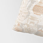 Antique pottery warm neutral Pillow Sham Gallery Image 4
