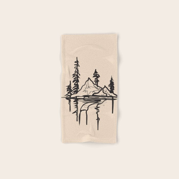 Abstract Landscape II Towels Gallery Image 1