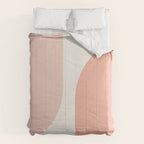 Modern Minimal Arch Abstract XXXI Comforter Gallery Image 6