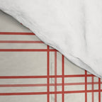 Red And Cream Gingham Comforter Gallery Image 4