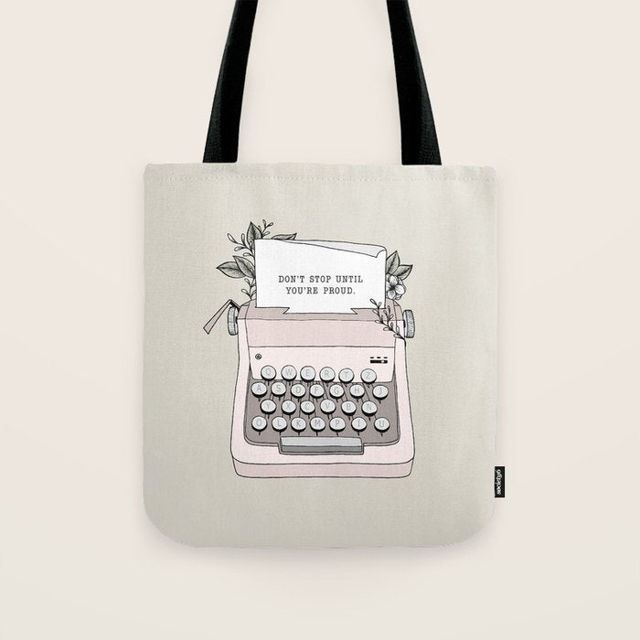 Don't Stop Tote Bag Gallery Image 1