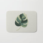Monstera Cat Hug Bath Mat Gallery Image 1