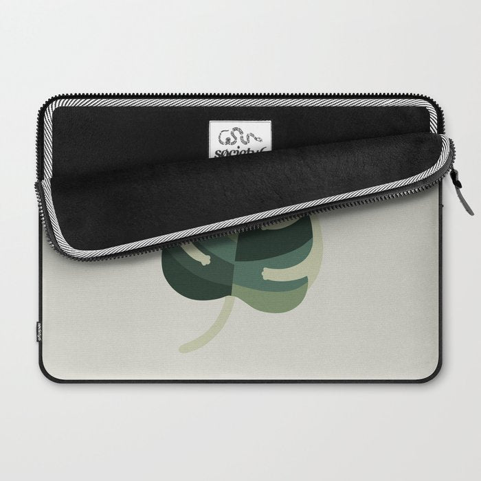 Monstera Cat Hug Laptop Sleeve Gallery Image 2