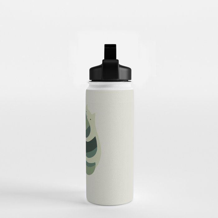 Monstera Cat Hug Water Bottle Gallery Image 2