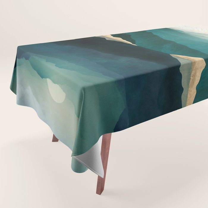 Waters Edge Reflection Tablecloth Gallery Image 1