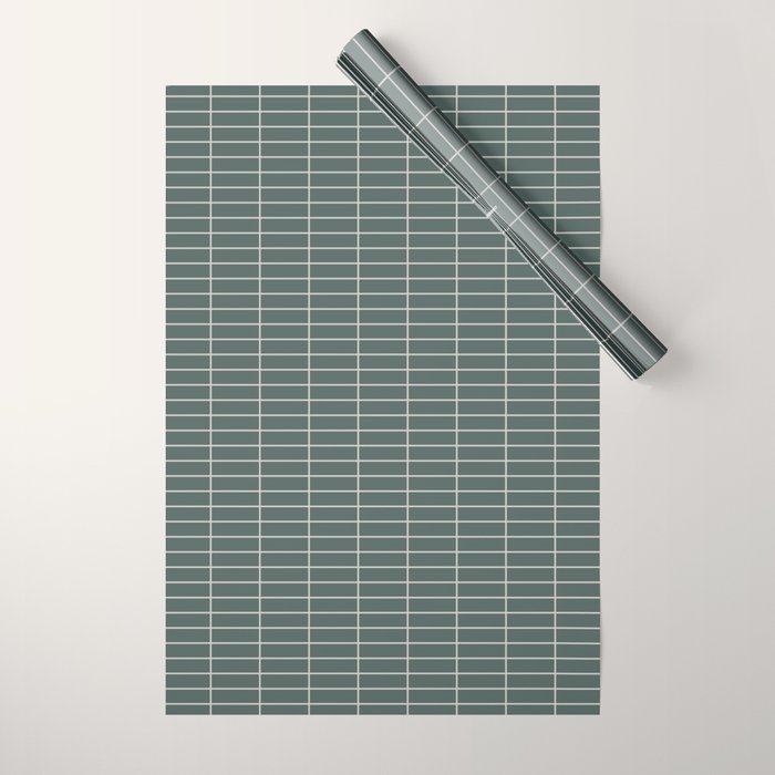 Grid Pattern XXVI Wrapping Paper Gallery Image 1