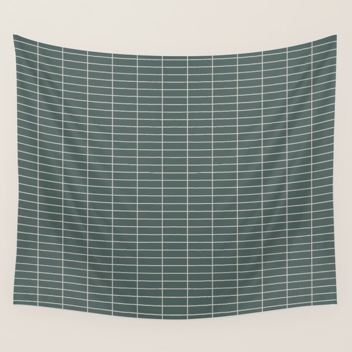 Grid Pattern XXVI Wall Tapestry Gallery Image 4