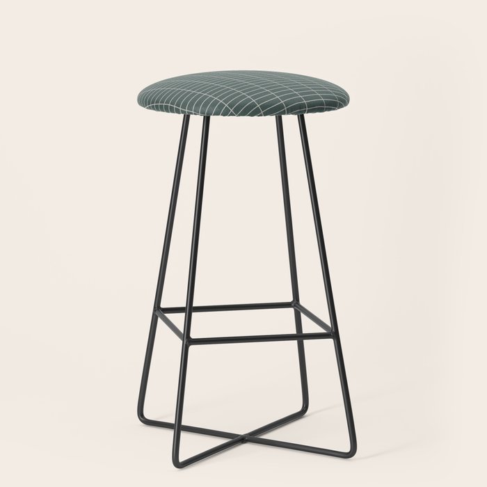 Grid Pattern XXVI Stool Gallery Image 1