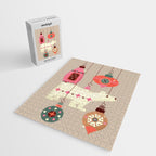 Festive Baubles With A Polar Bear Jigsaw Puzzle Gallery Image 2
