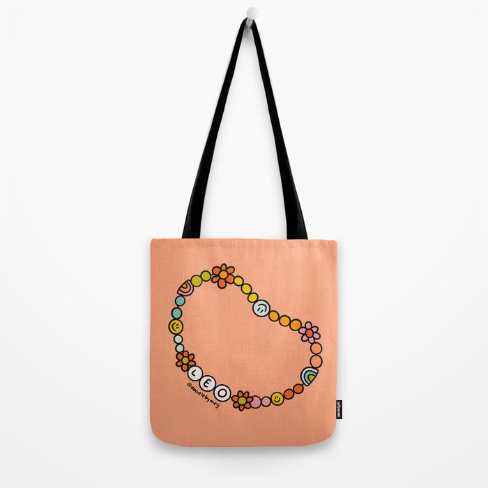 Leo Friendship Bracelet Tote Bag Gallery Image 2