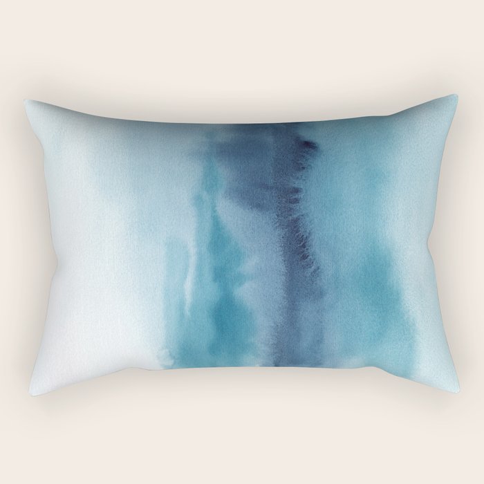 Abstract Landscape Painting Rectangular Pillow Gallery Image 2