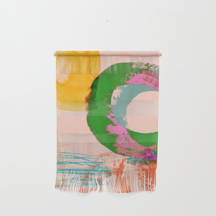 brush strokes abstract 3 Wall Hanging Gallery Image 1