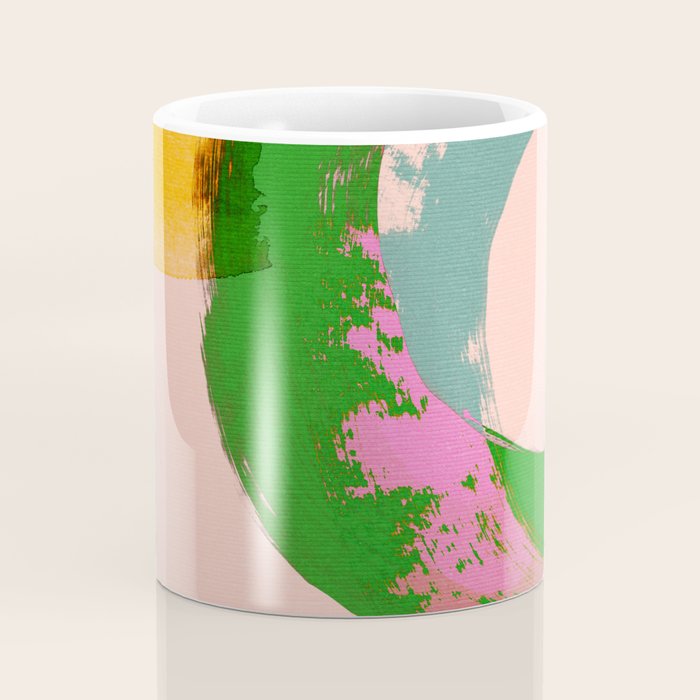 brush strokes abstract 3 Coffee Mug Gallery Image 4