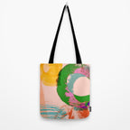 brush strokes abstract 3 Tote Bag Gallery Image 2