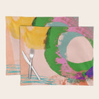 brush strokes abstract 3 Placemat Gallery Image 1