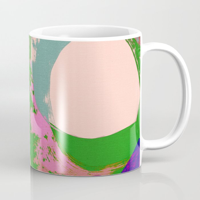 brush strokes abstract 3 Coffee Mug Gallery Image 1