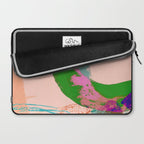 brush strokes abstract 3 Laptop Sleeve Gallery Image 2