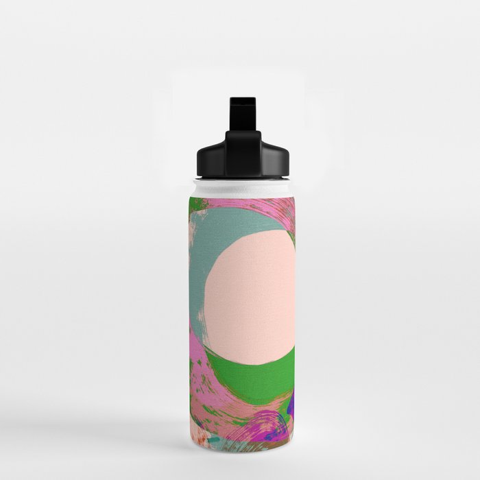 brush strokes abstract 3 Water Bottle Gallery Image 2