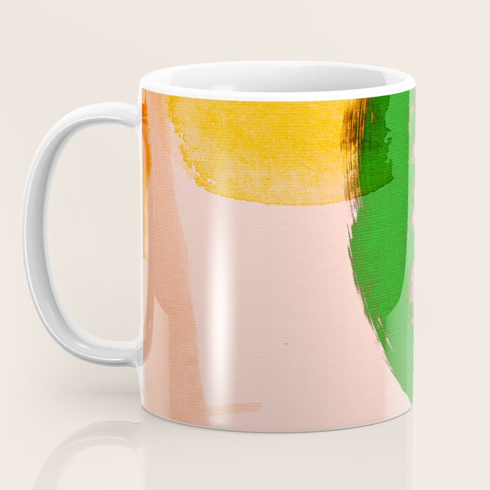 brush strokes abstract 3 Coffee Mug Gallery Image 3
