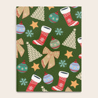 Cute Christmas Dark Green Notebook Gallery Image 4