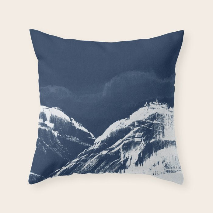 Blue Forest Throw Pillow Gallery Image 6