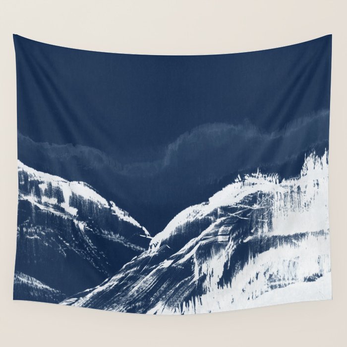 Blue Forest Wall Tapestry Gallery Image 4