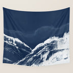 Blue Forest Wall Tapestry Gallery Image 4
