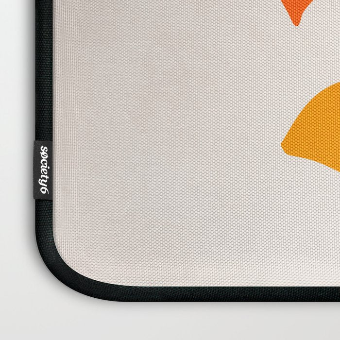 Abstract Summer Flowers Laptop Sleeve Gallery Image 3