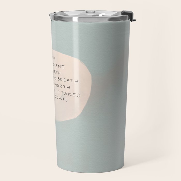 Be Still And Rest. Travel Mug Gallery Image 2