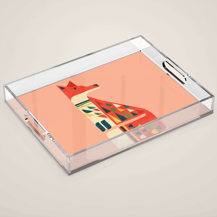 Century Fox Acrylic Tray Gallery Image 1